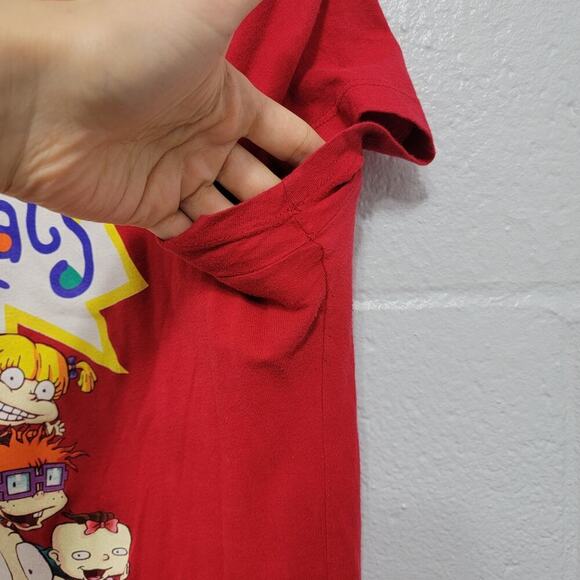 Rugrats T Shirt Juniors XL Red 674 - Picture 8 of 11
